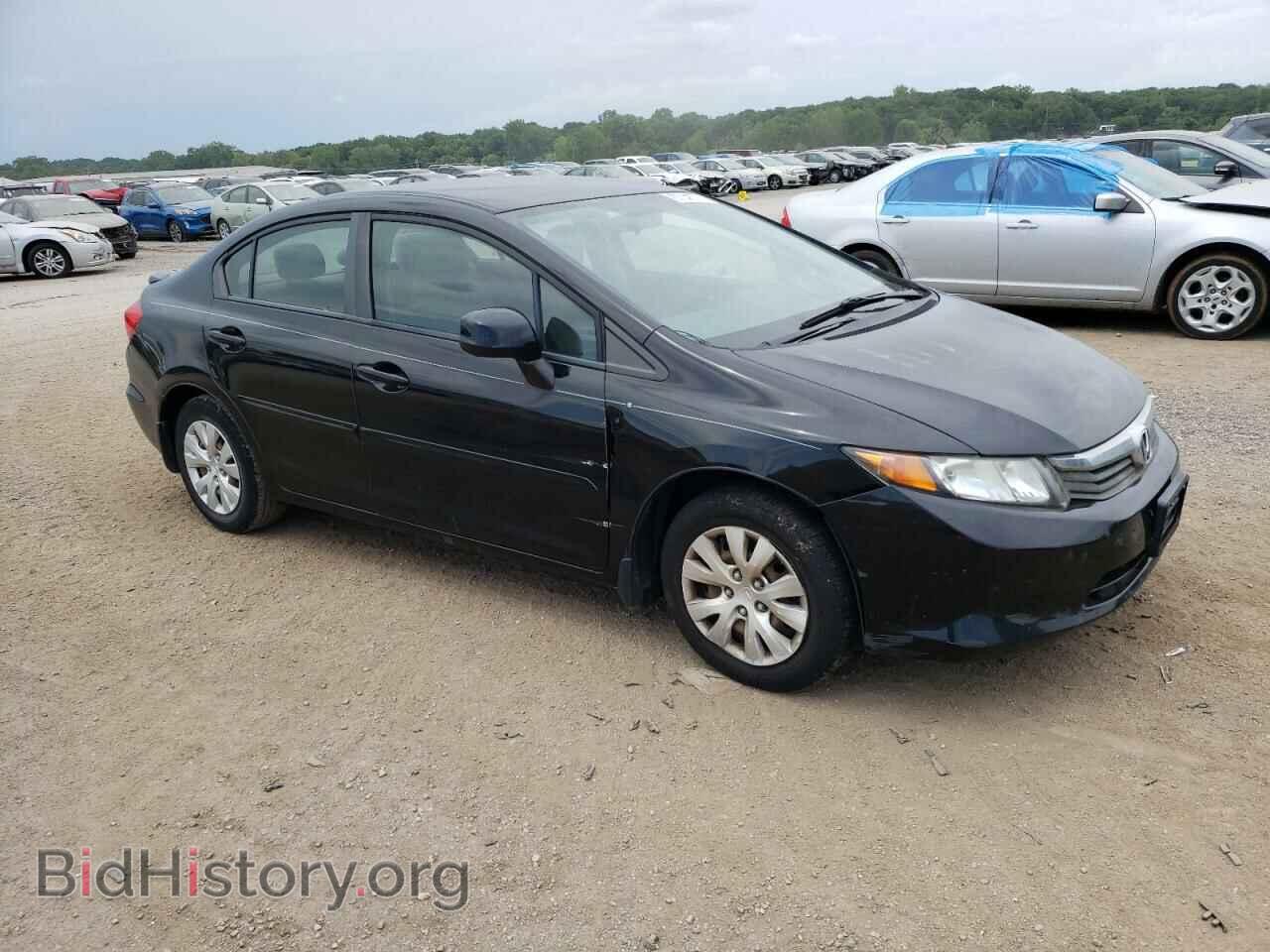 2012 HONDA CIVIC - VIN: 2HGFB2F54CH332303 - Фото 4
