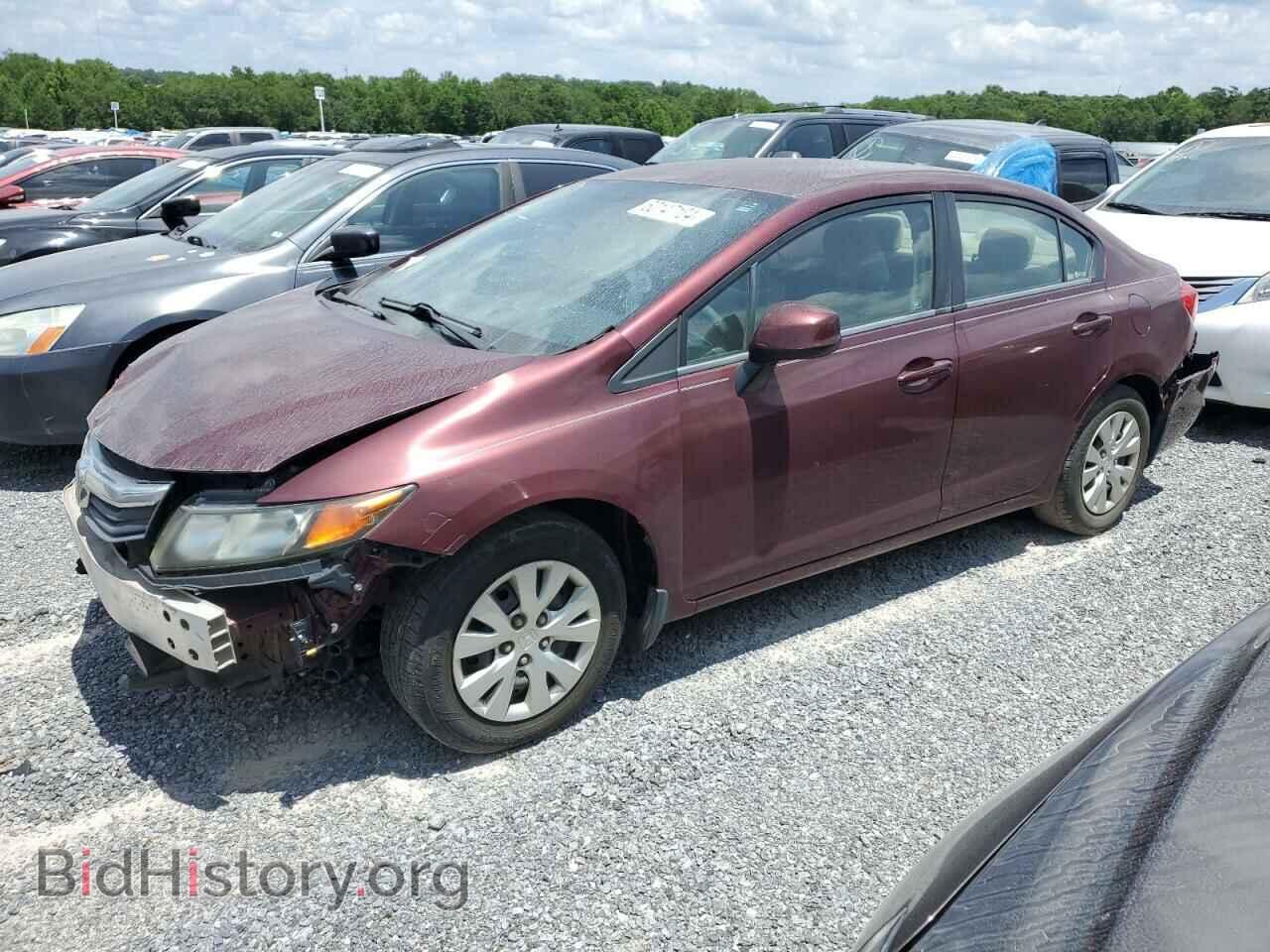 Фотография 2HGFB2F51CH551722 - HONDA CIVIC 2012