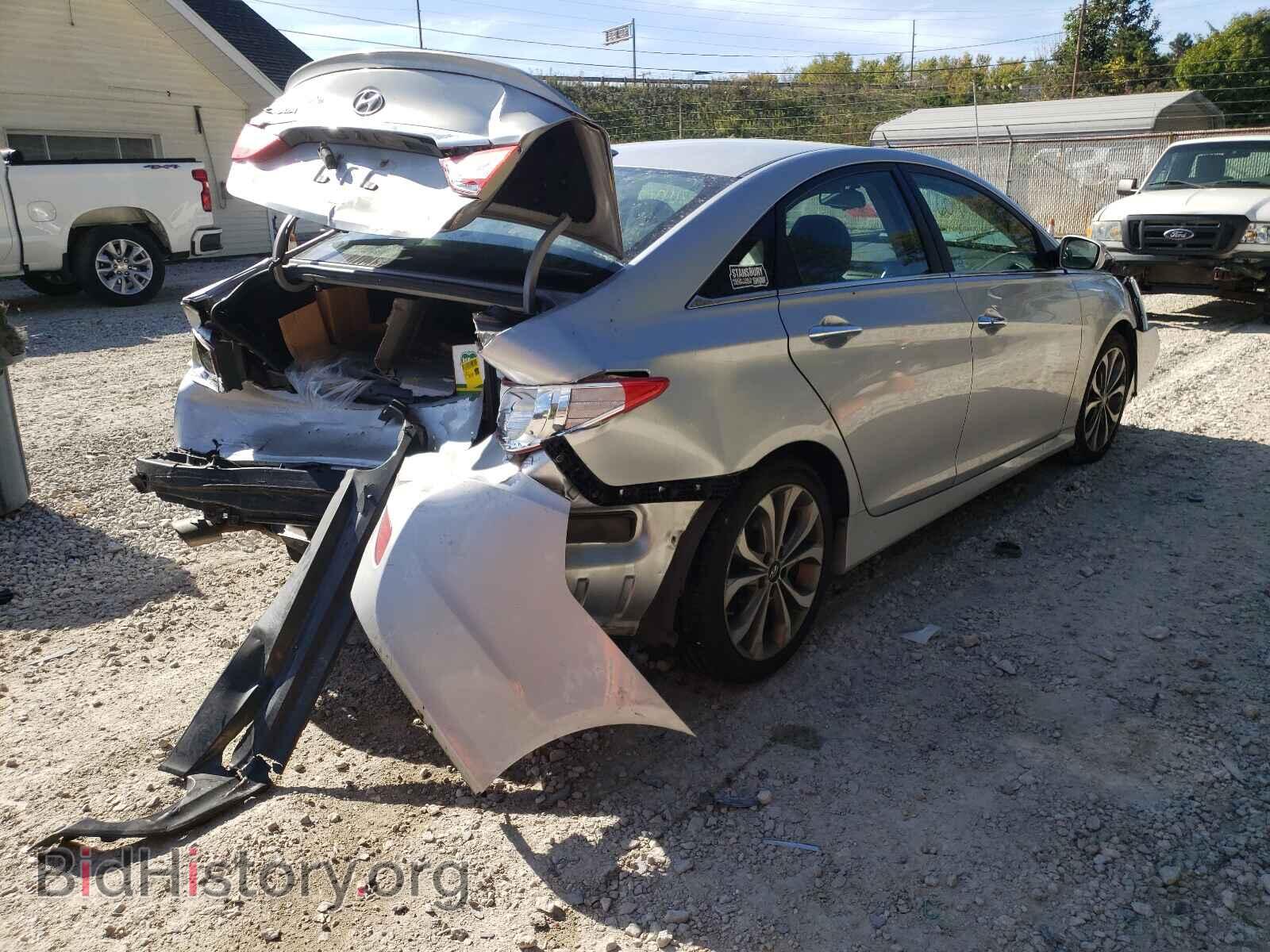 2014 HYUNDAI SONATA - VIN: 5NPEC4AC3EH902004 - Фото 4