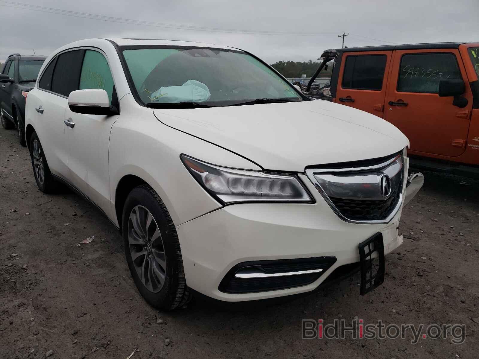 Photo 5FRYD4H6XFB019574 - ACURA MDX 2015