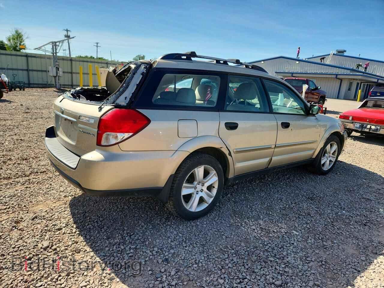 2008 SUBARU OUTBACK - VIN: 4S4BP61C287342516 - Фото 3