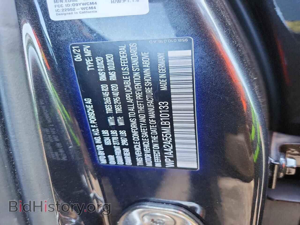 2021 PORSCHE MACAN - VIN: WP1AA2A55MLB10133 - Photo 13