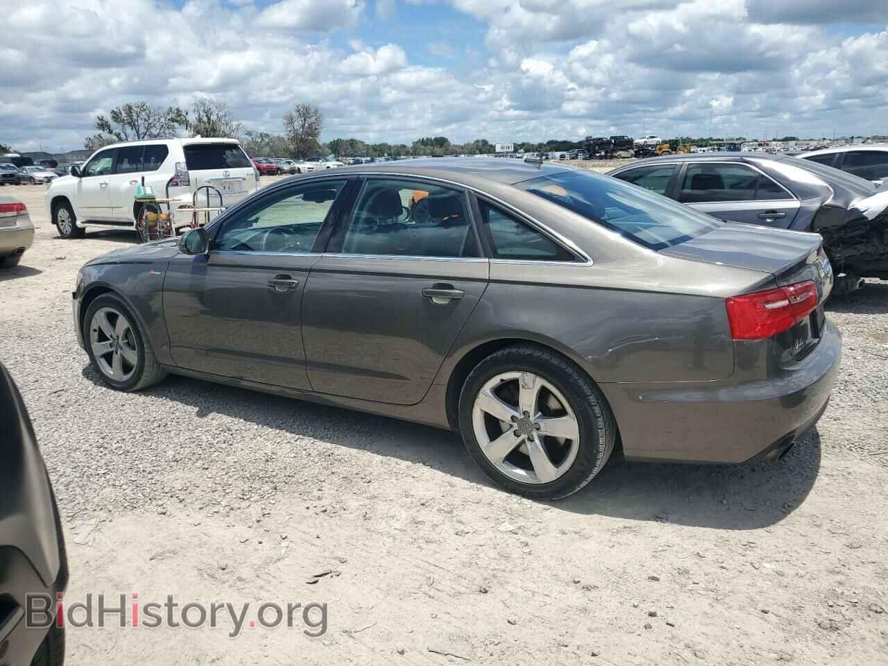 2012 AUDI A6 - VIN: WAUGGAFC1CN117916 - Фото 2
