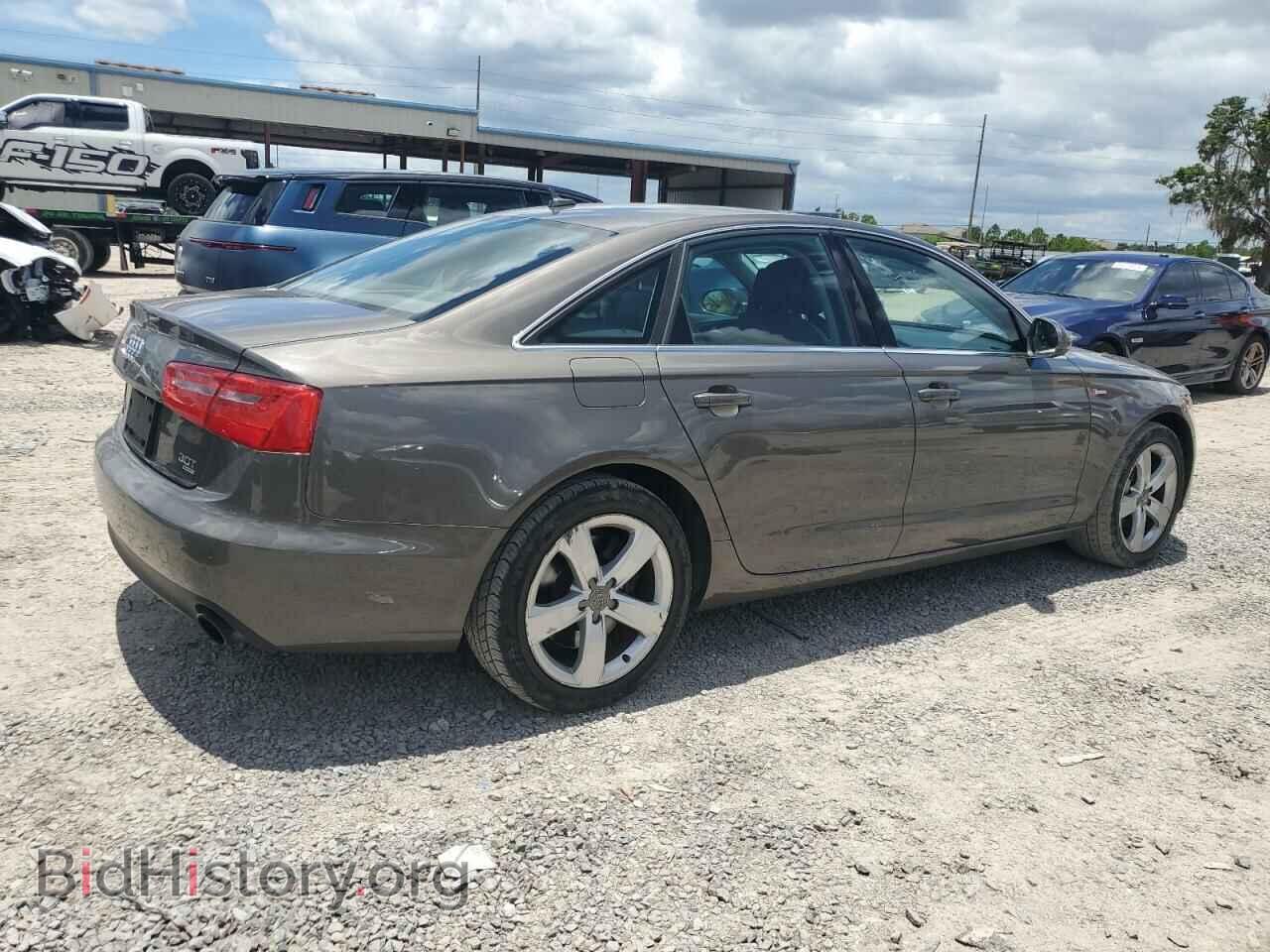 2012 AUDI A6 - VIN: WAUGGAFC1CN117916 - Фото 3