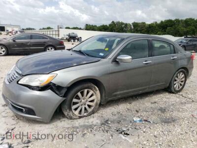 2013 Chrysler 200 Limited, gray — VIN 1C3CCBCG8DN523725, Copart