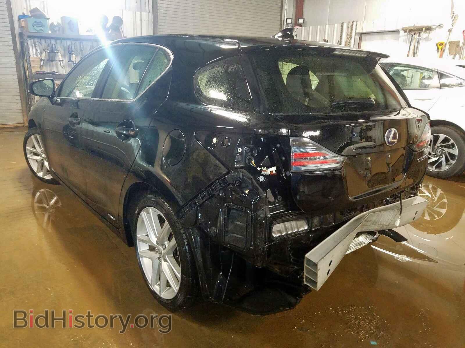 2014 LEXUS CT 200 - VIN: JTHKD5BH4E2174371 - Фото 3