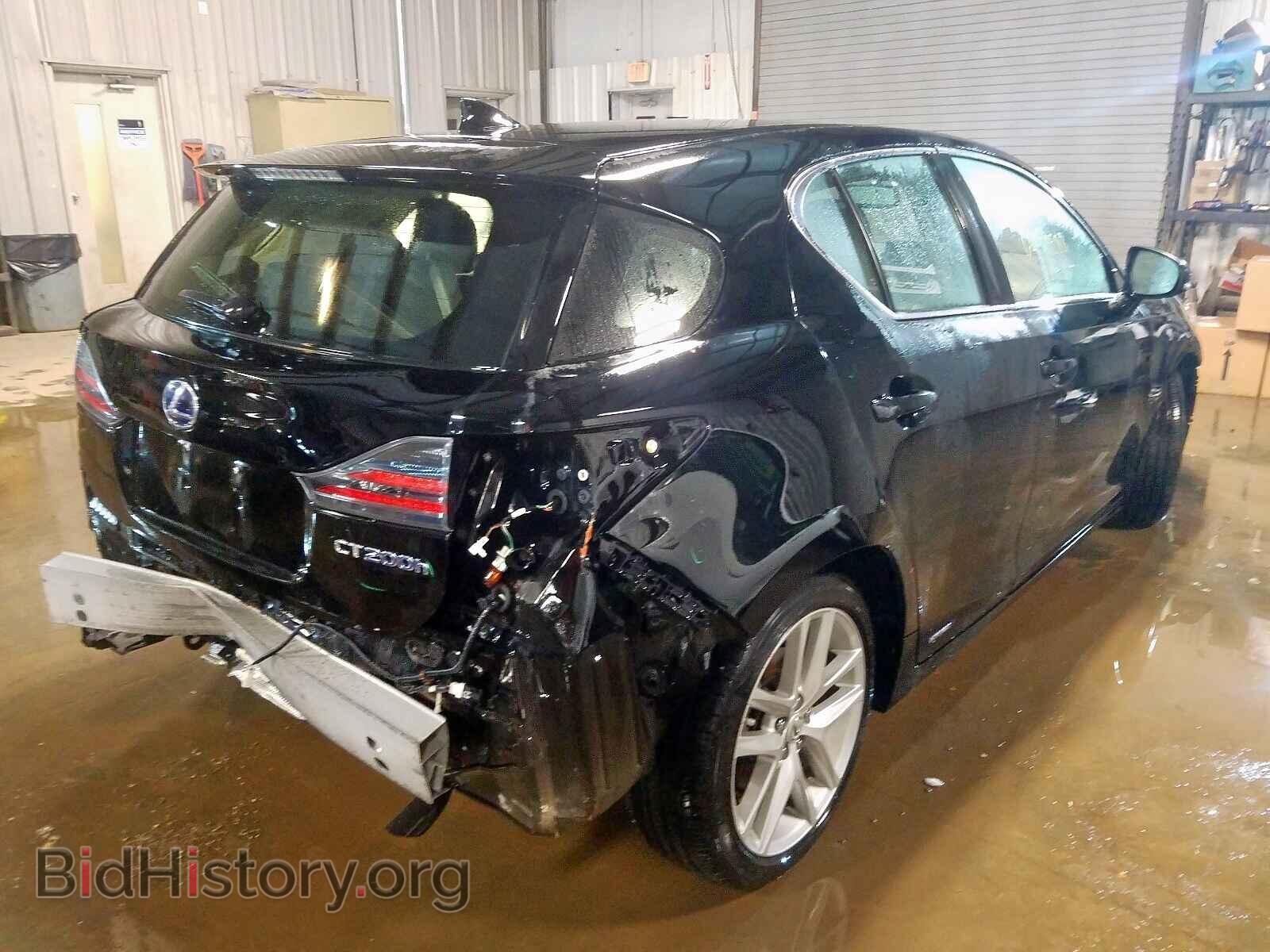 2014 LEXUS CT 200 - VIN: JTHKD5BH4E2174371 - Фото 4
