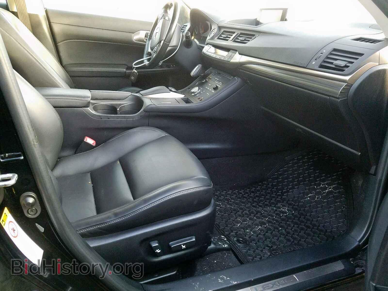 2014 LEXUS CT 200 - VIN: JTHKD5BH4E2174371 - Фото 5