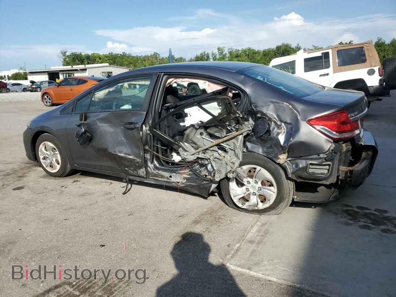 2013 HONDA CIVIC - VIN: 19XFB2E5XDE072129 - Фото 2