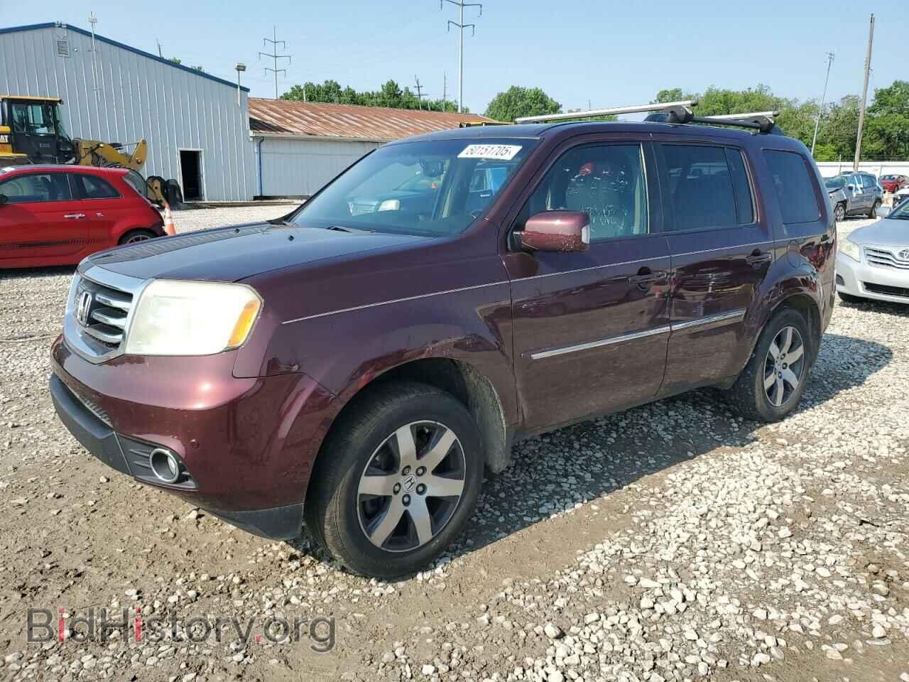 Фотография 5FNYF4H99CB080237 - HONDA PILOT 2012