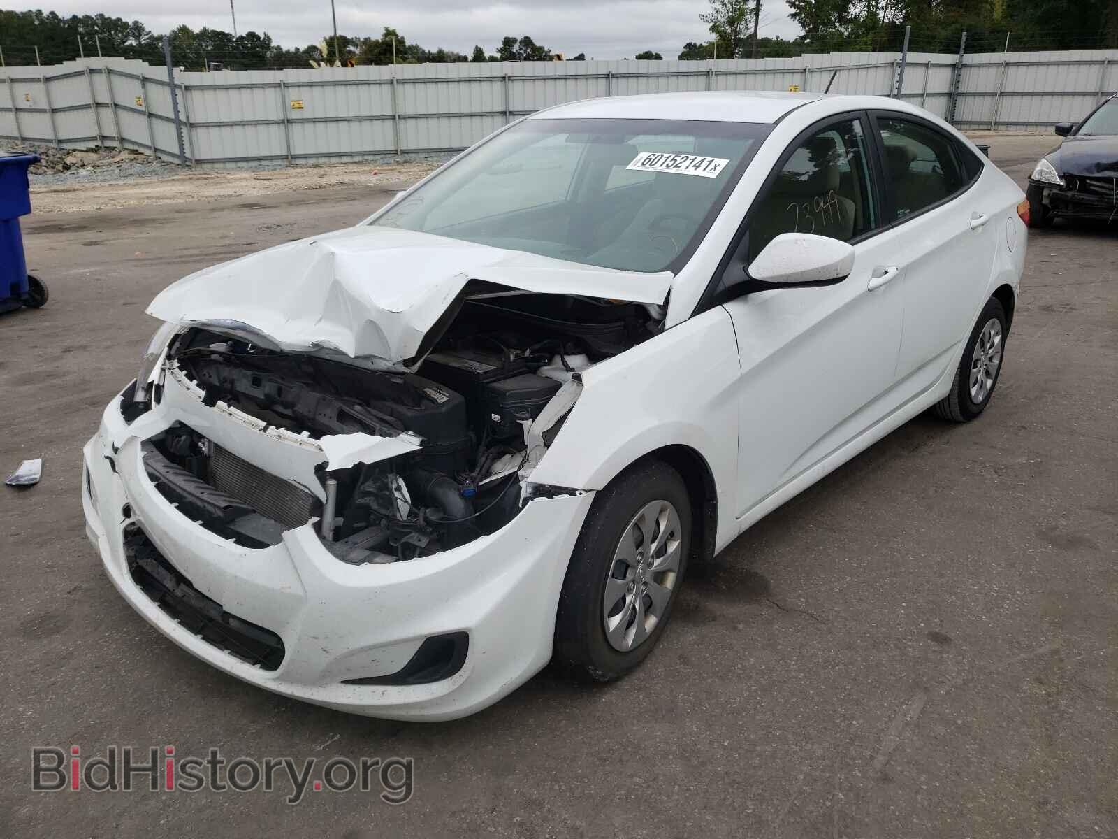 2017 HYUNDAI ACCENT - VIN: KMHCT4AE6HU366597 - Фото 2