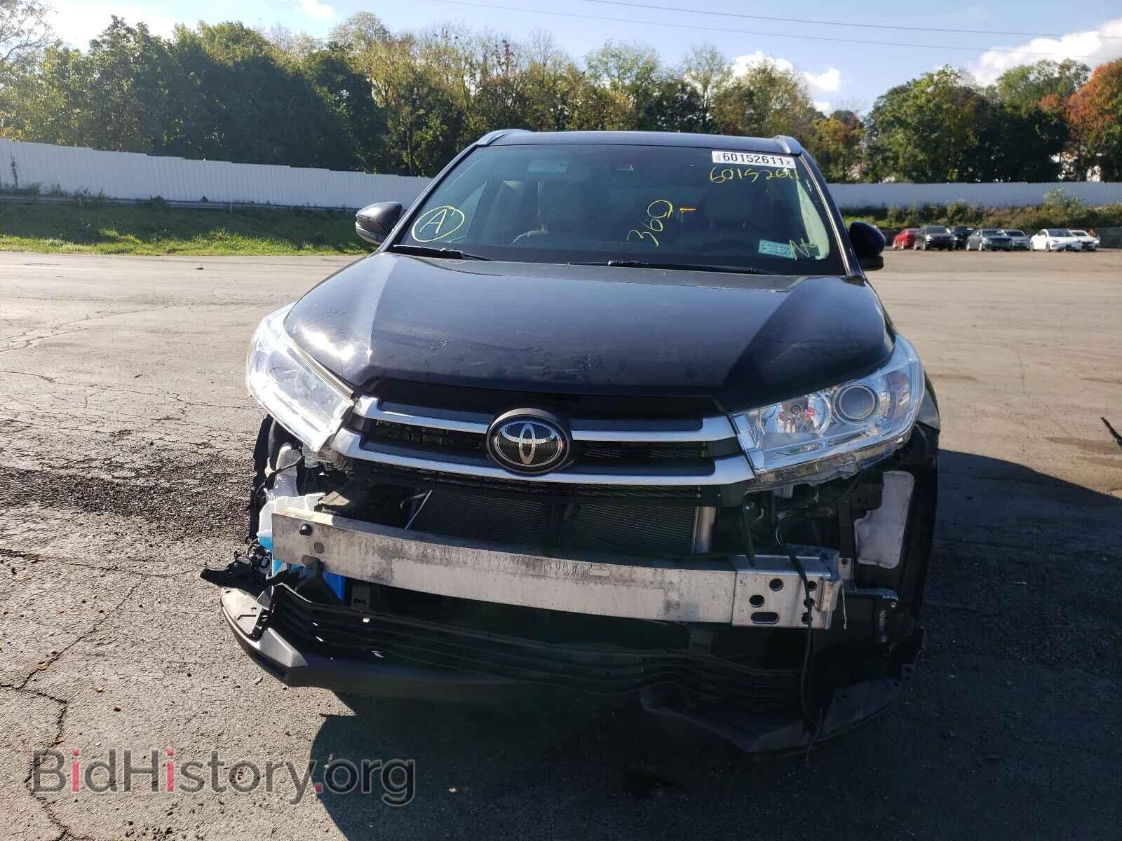 2018 TOYOTA HIGHLANDER - VIN: 5TDJZRFH9JS548430 - Фото 9