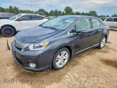 2010 Lexus HS 250h, charcoal — VIN JTHBB1BA3A2004529, Copart