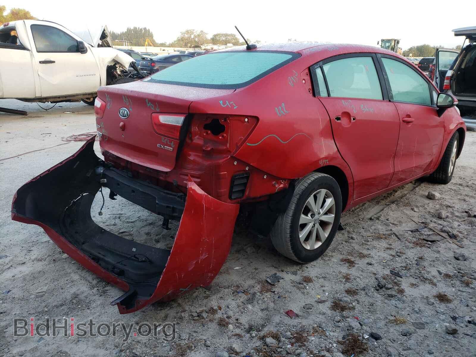 2012 KIA RIO - VIN: KNADN4A38C6069276 - Фото 4