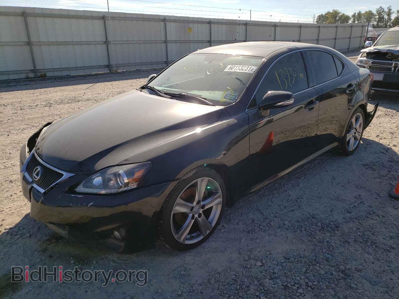 2012 LEXUS IS - VIN: JTHBF5C28C5158948 - Фото 2
