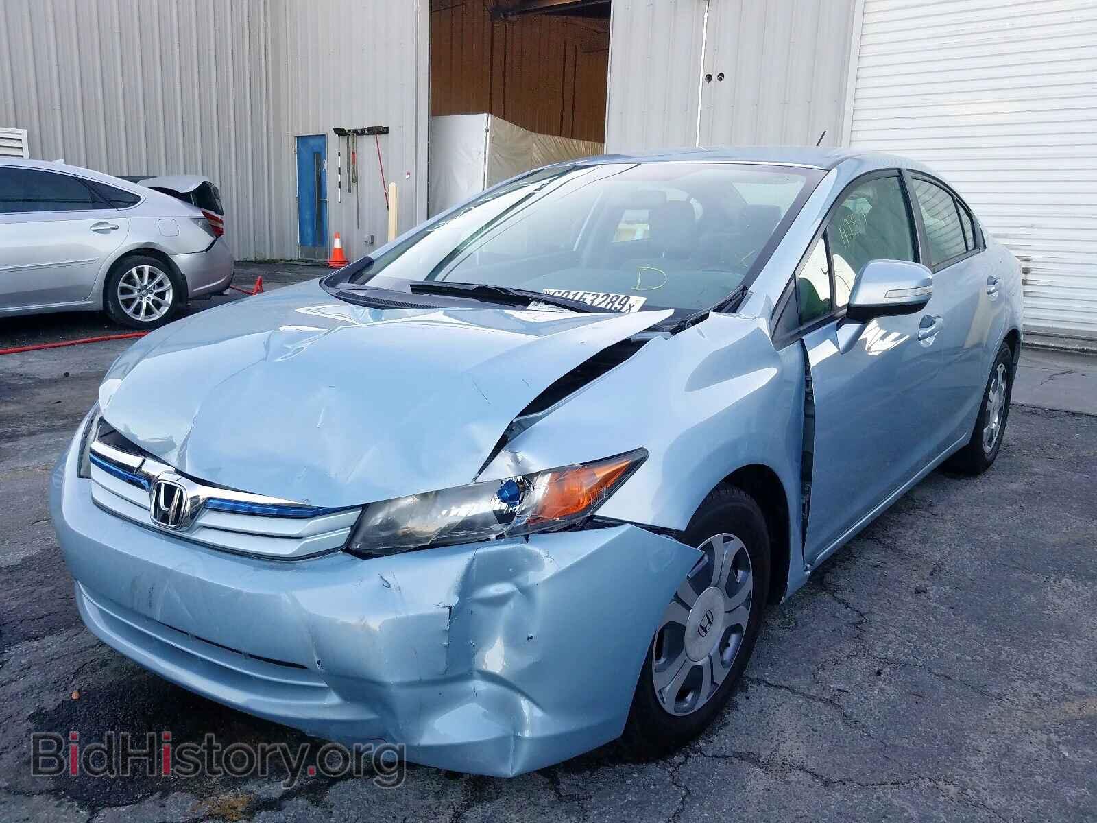 2012 HONDA CIVIC - VIN: JHMFB4F22CS006264 - Фото 2