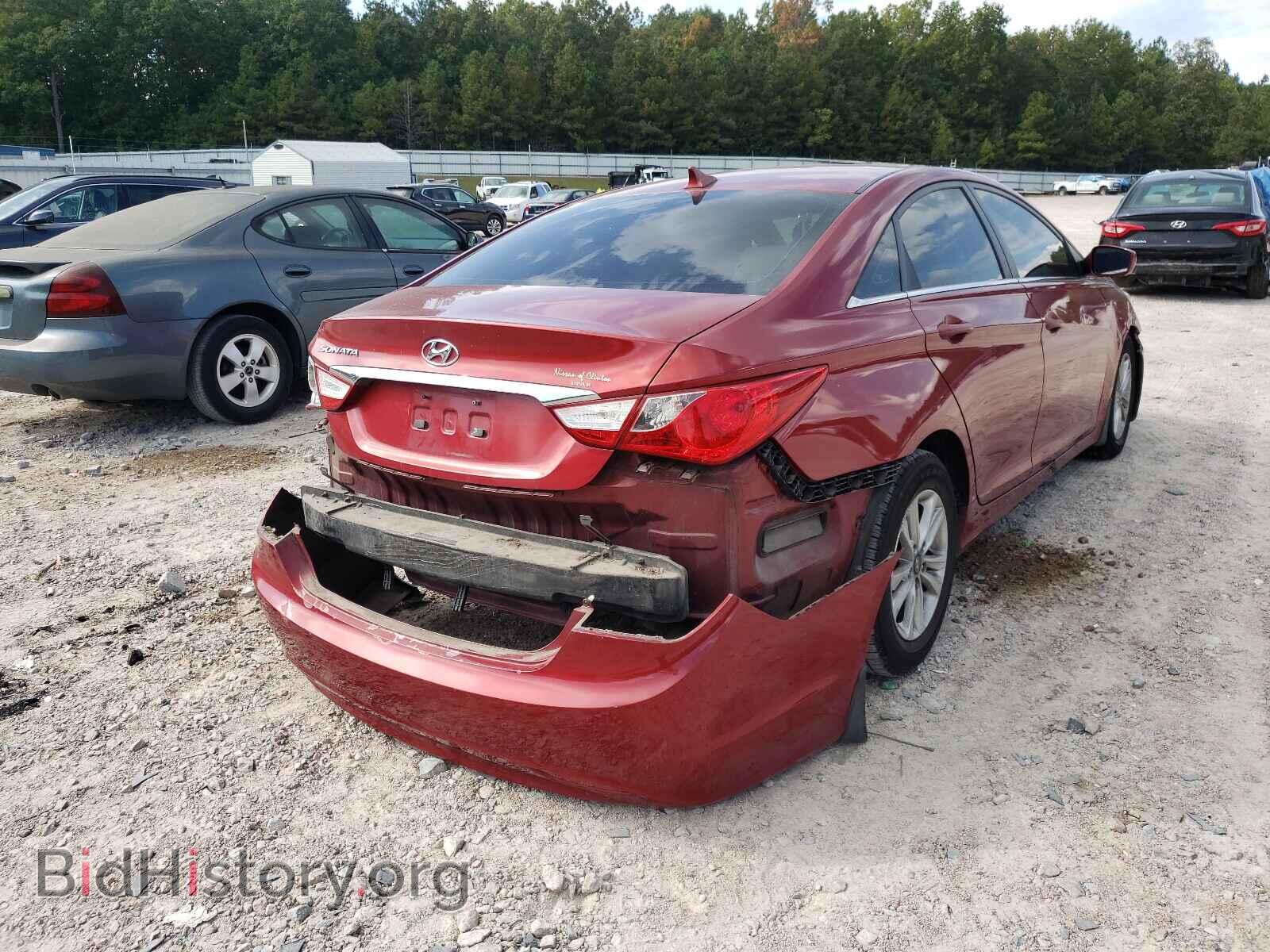 2011 HYUNDAI SONATA - VIN: 5NPEB4AC7BH100537 - Фото 4