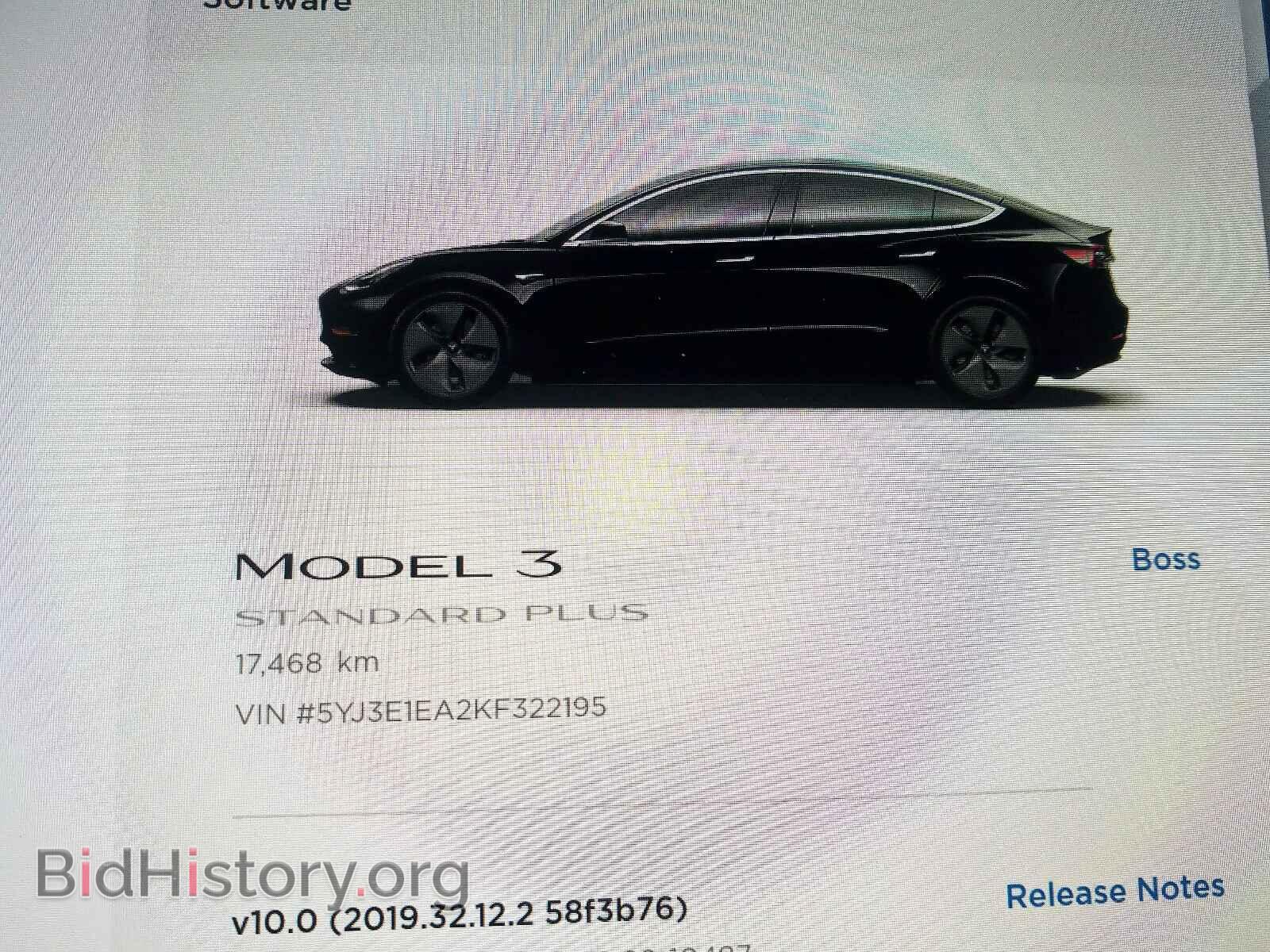 2019 TESLA MODEL 3 - VIN: 5YJ3E1EA2KF322195 - Photo 8