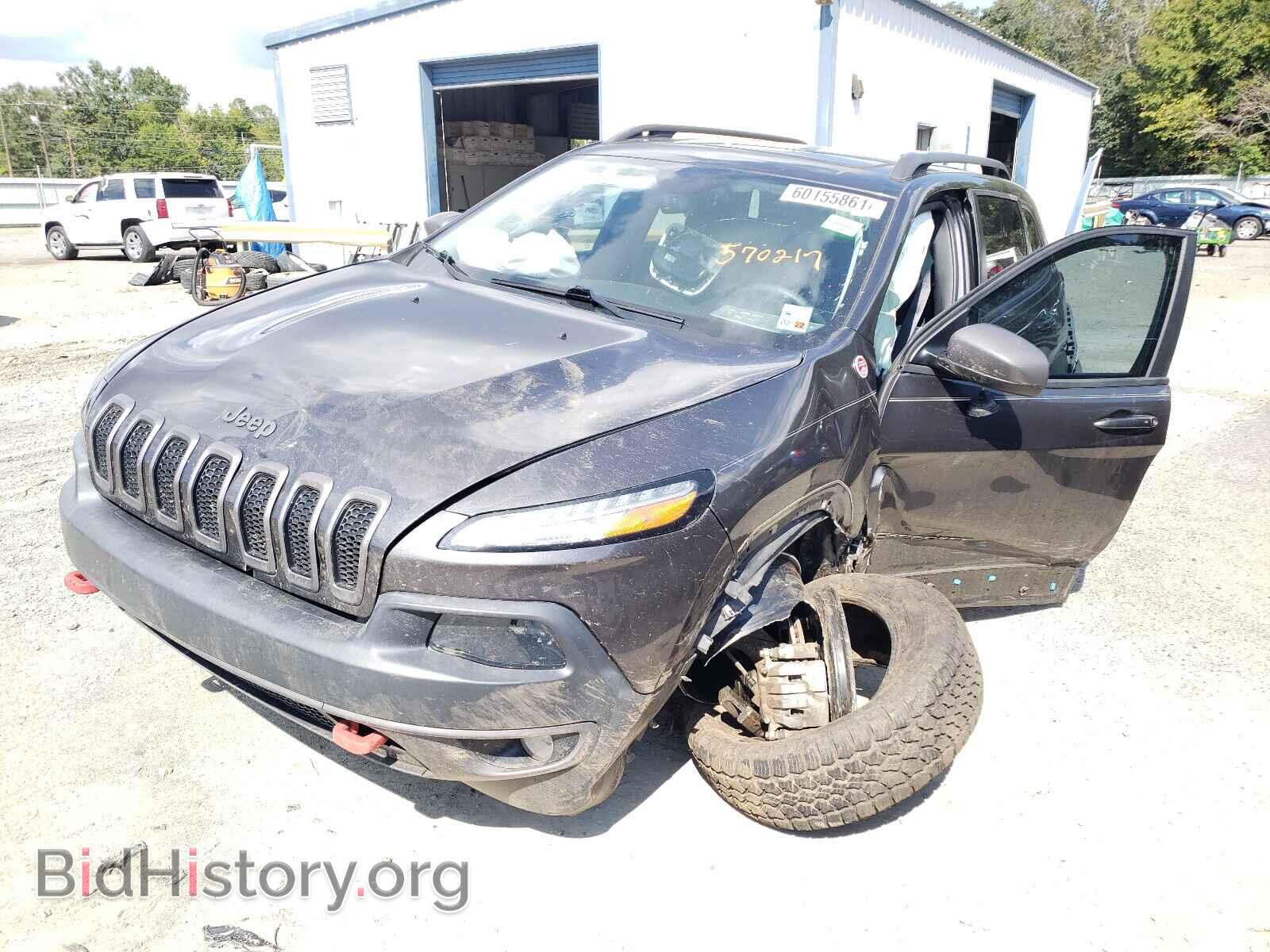 2015 JEEP CHEROKEE - VIN: 1C4PJMBS2FW570217 - Фото 2