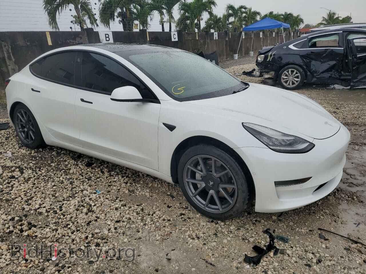 2021 TESLA MODEL 3 - VIN: 5YJ3E1EA9MF859651 - Photo 4