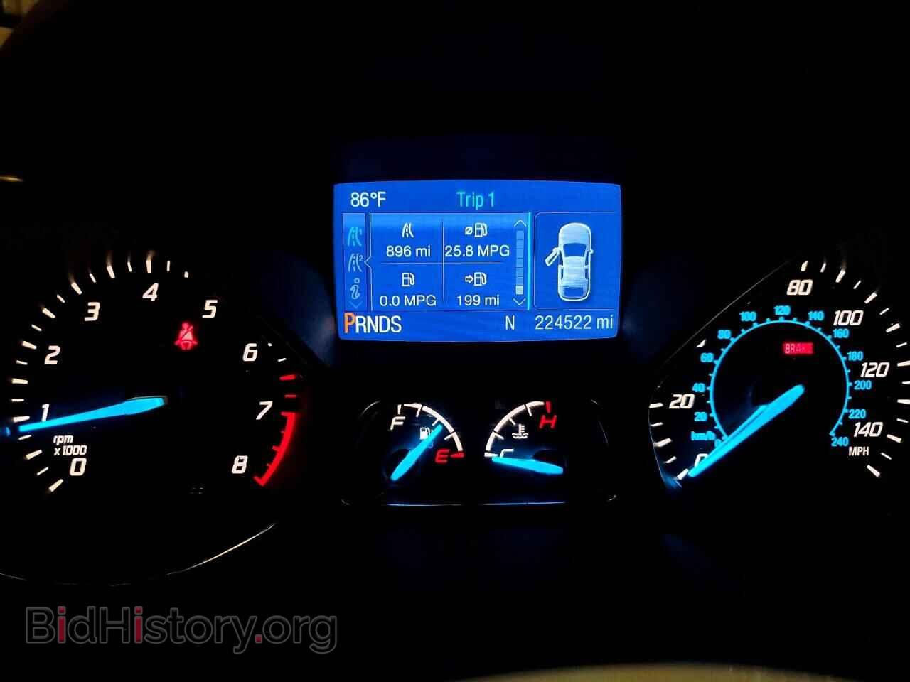 2014 FORD ESCAPE - VIN: 1FMCU0G95EUD98873 - Фото 9