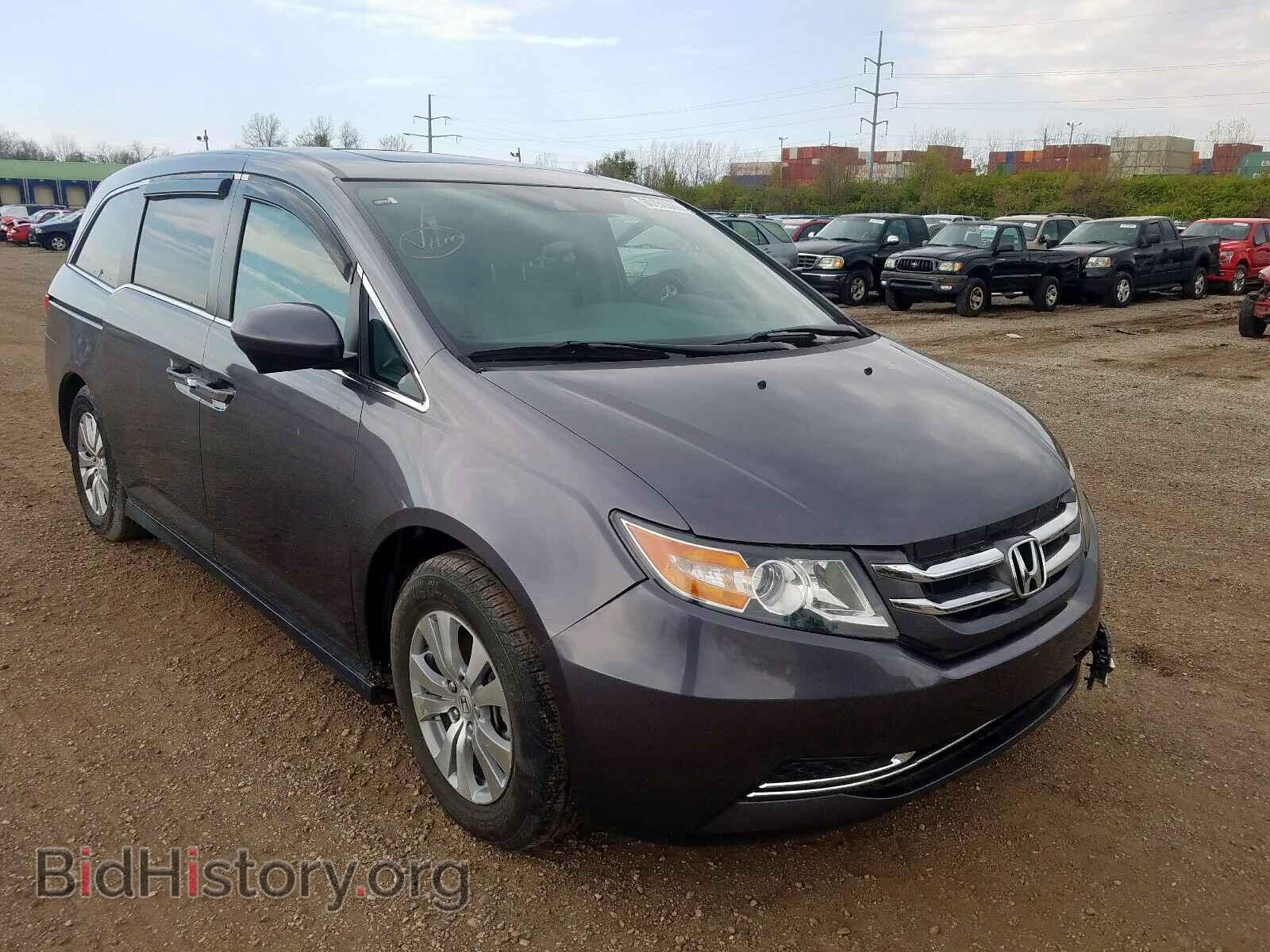 Фотография 5FNRL5H68EB043868 - HONDA ODYSSEY EX 2014