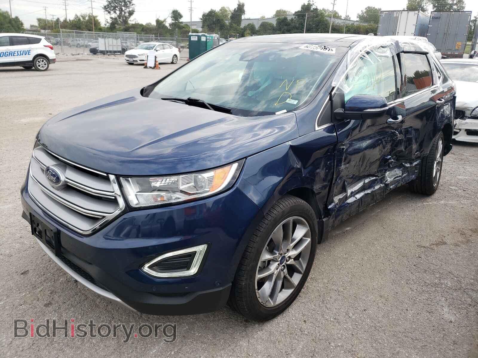 2017 FORD EDGE - VIN: 2FMPK4K88HBC44312 - Фото 2