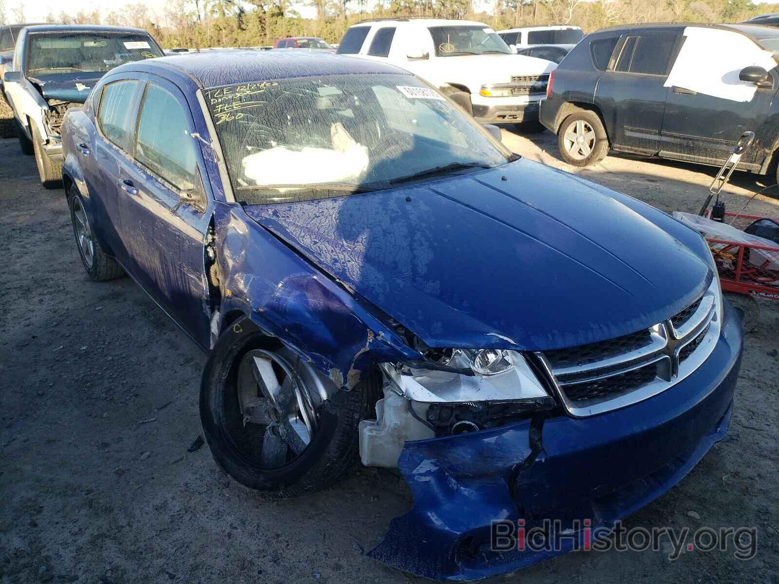 Photo 1C3CDZAB8DN576325 - DODGE AVENGER 2013