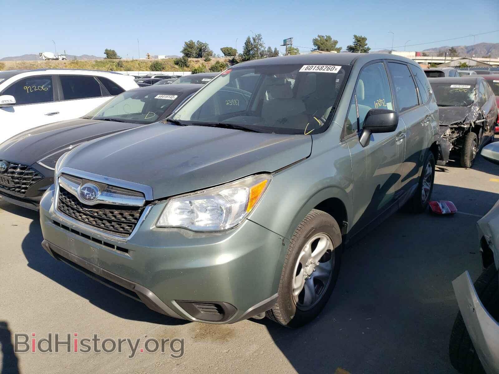 2014 SUBARU FORESTER - VIN: JF2SJAAC1EH532193 - Фото 2