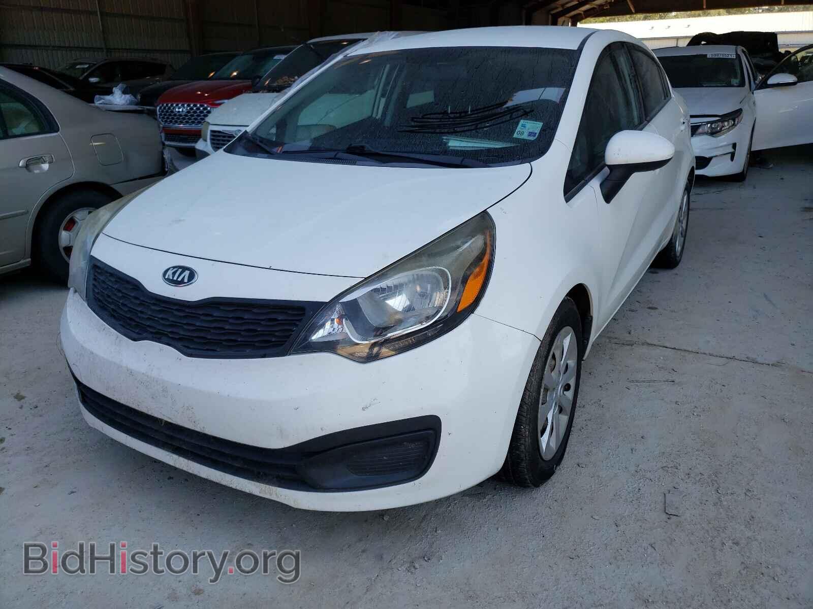 2013 KIA RIO - VIN: KNADM4A39D6317894 - Фото 2