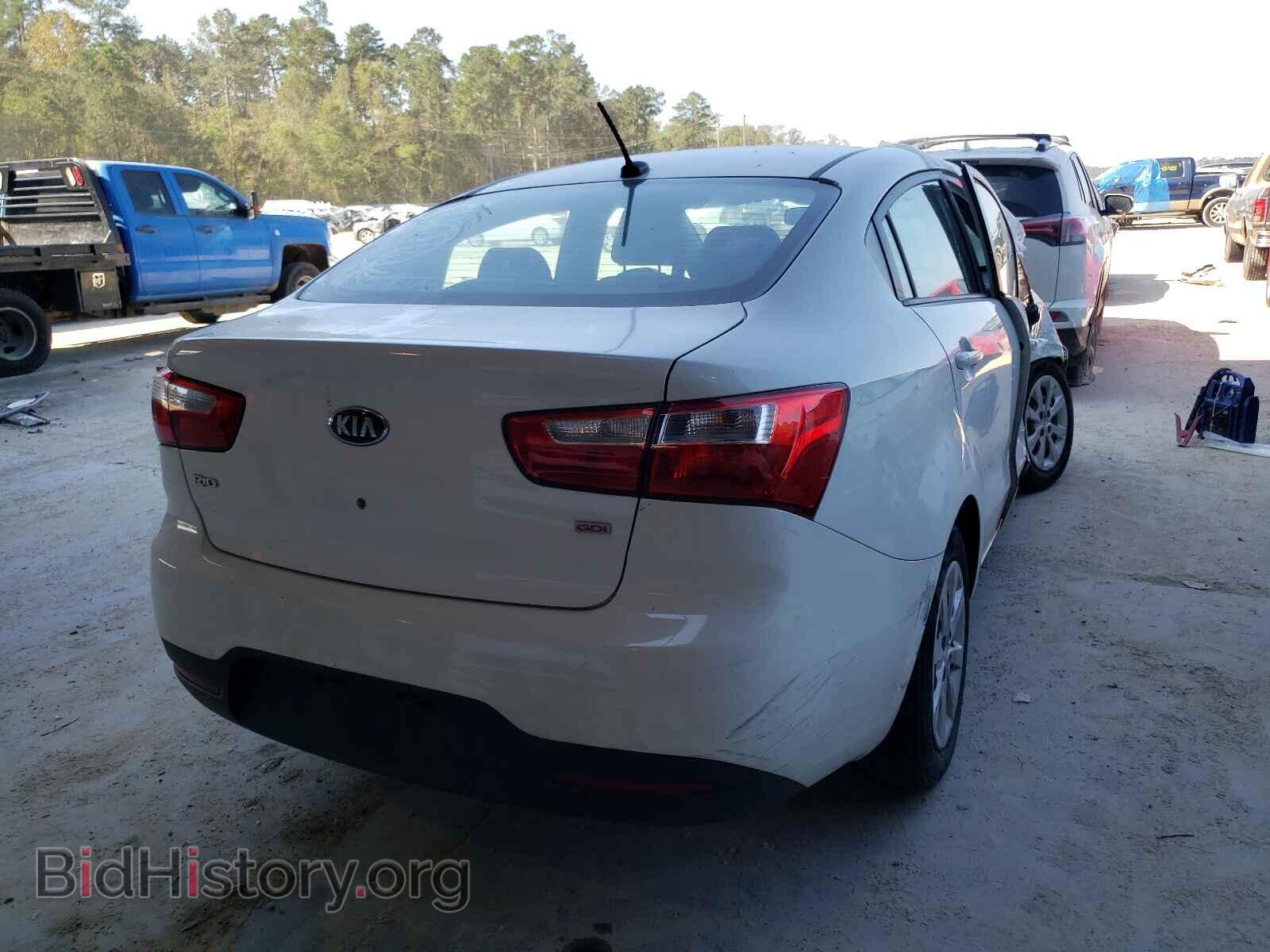 2013 KIA RIO - VIN: KNADM4A39D6317894 - Фото 4