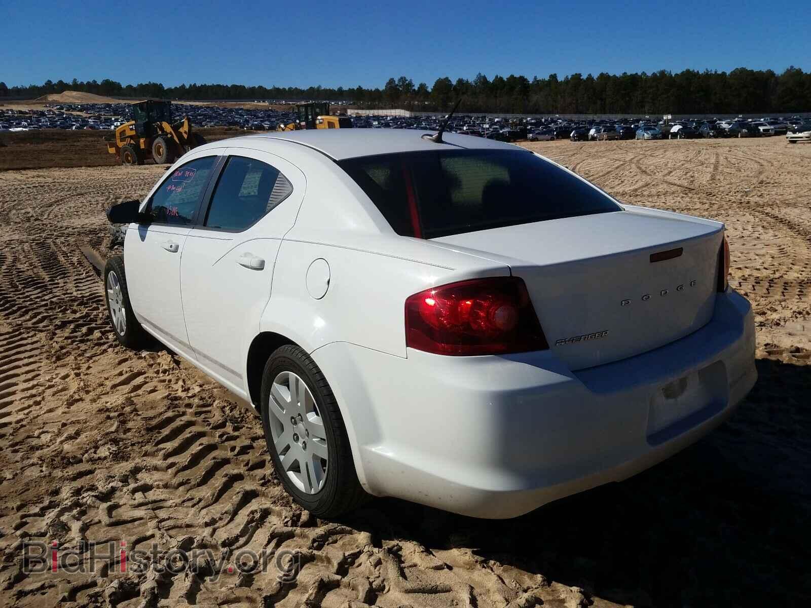 2014 DODGE AVENGER - VIN: 1C3CDZAB0EN219819 - Фото 3