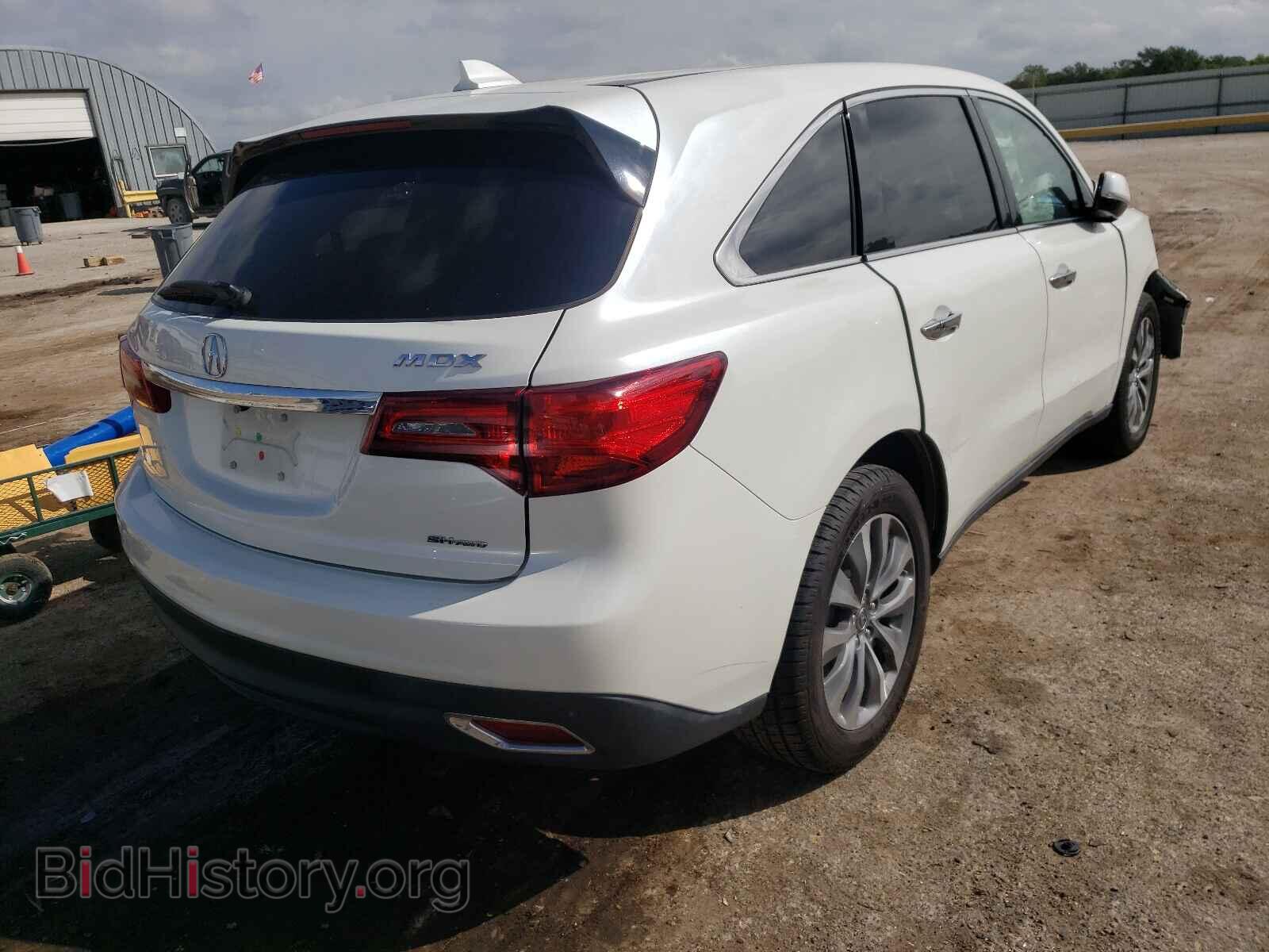 2015 ACURA MDX - VIN: 5FRYD4H42FB010270 - Фото 4