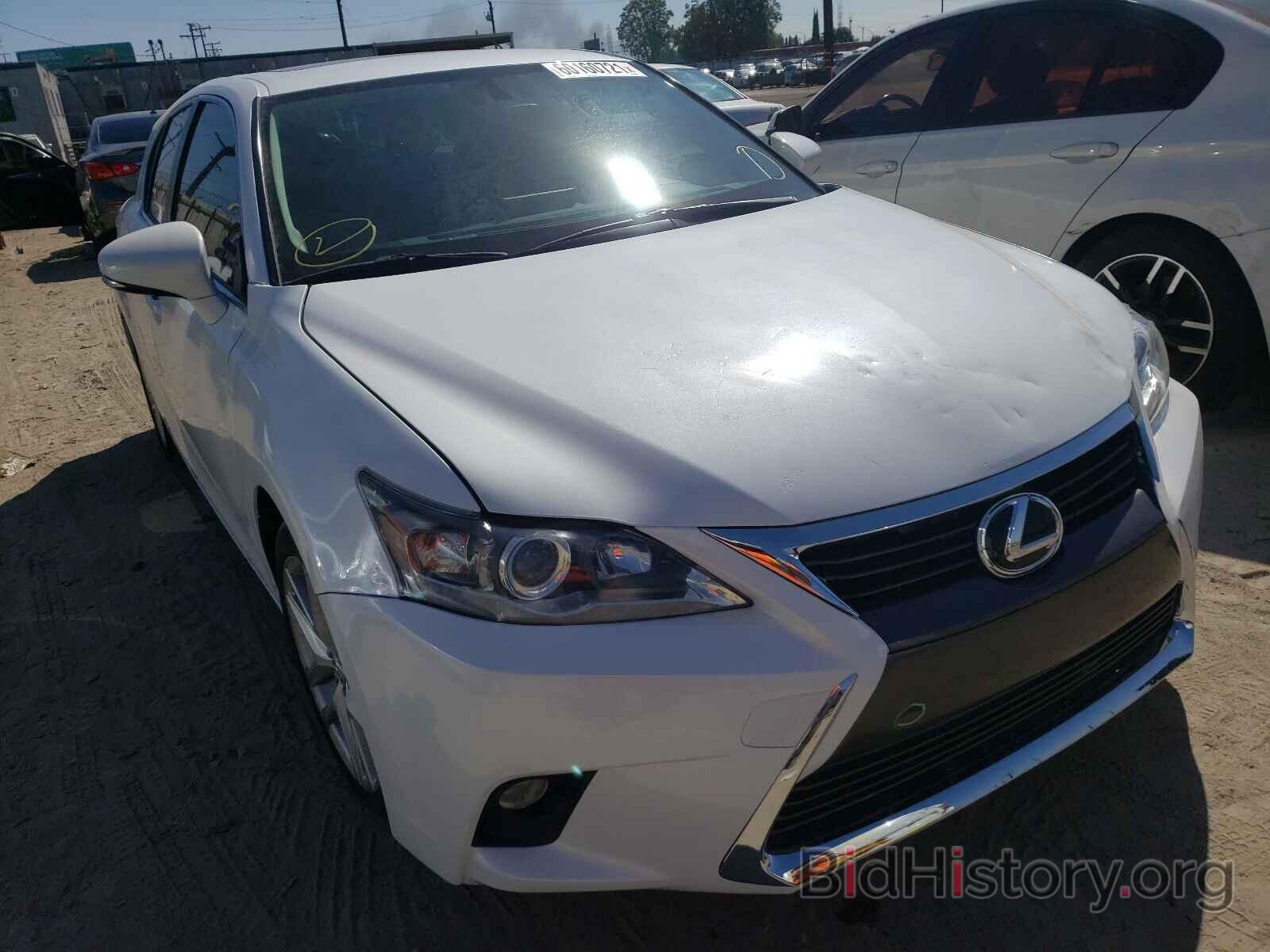 Photo JTHKD5BH6G2266861 - LEXUS CT 200 2016