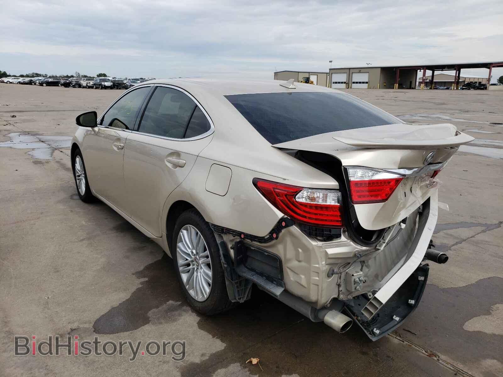 2013 LEXUS ES350 - VIN: JTHBK1GG5D2077709 - Фото 3