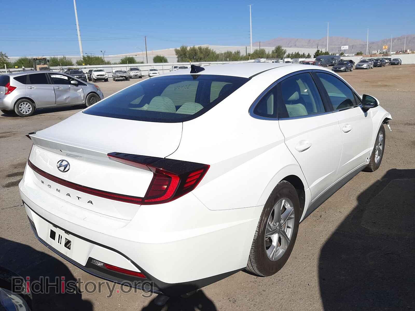 2021 HYUNDAI SONATA - VIN: 5NPEG4JA9MH074090 - Фото 4