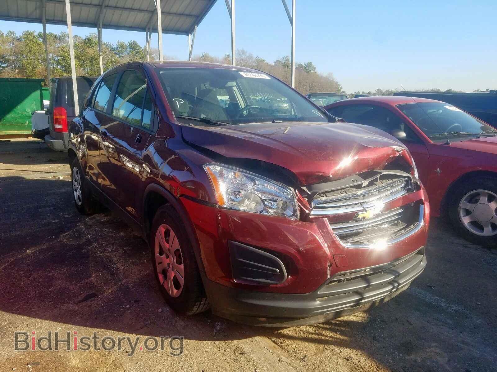 Фотография 3GNCJKSB7GL253552 - CHEVROLET TRAX 2016