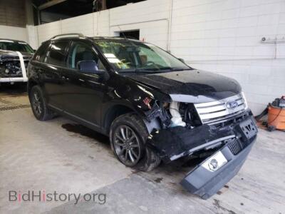 2008 Ford EDGE Edge SEL, black — VIN 2FMDK48C88BB30566, Copart