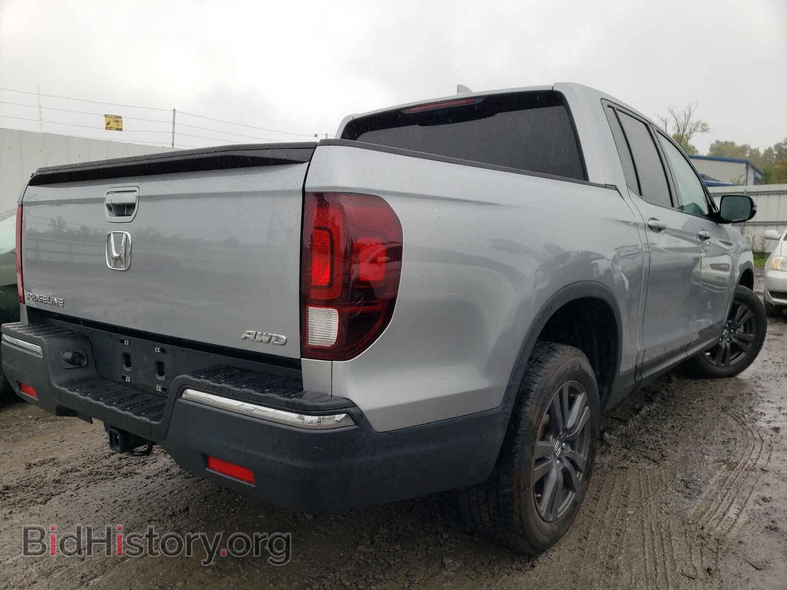 2019 HONDA RIDGELINE - VIN: 5FPYK3F12KB034953 - Фото 4