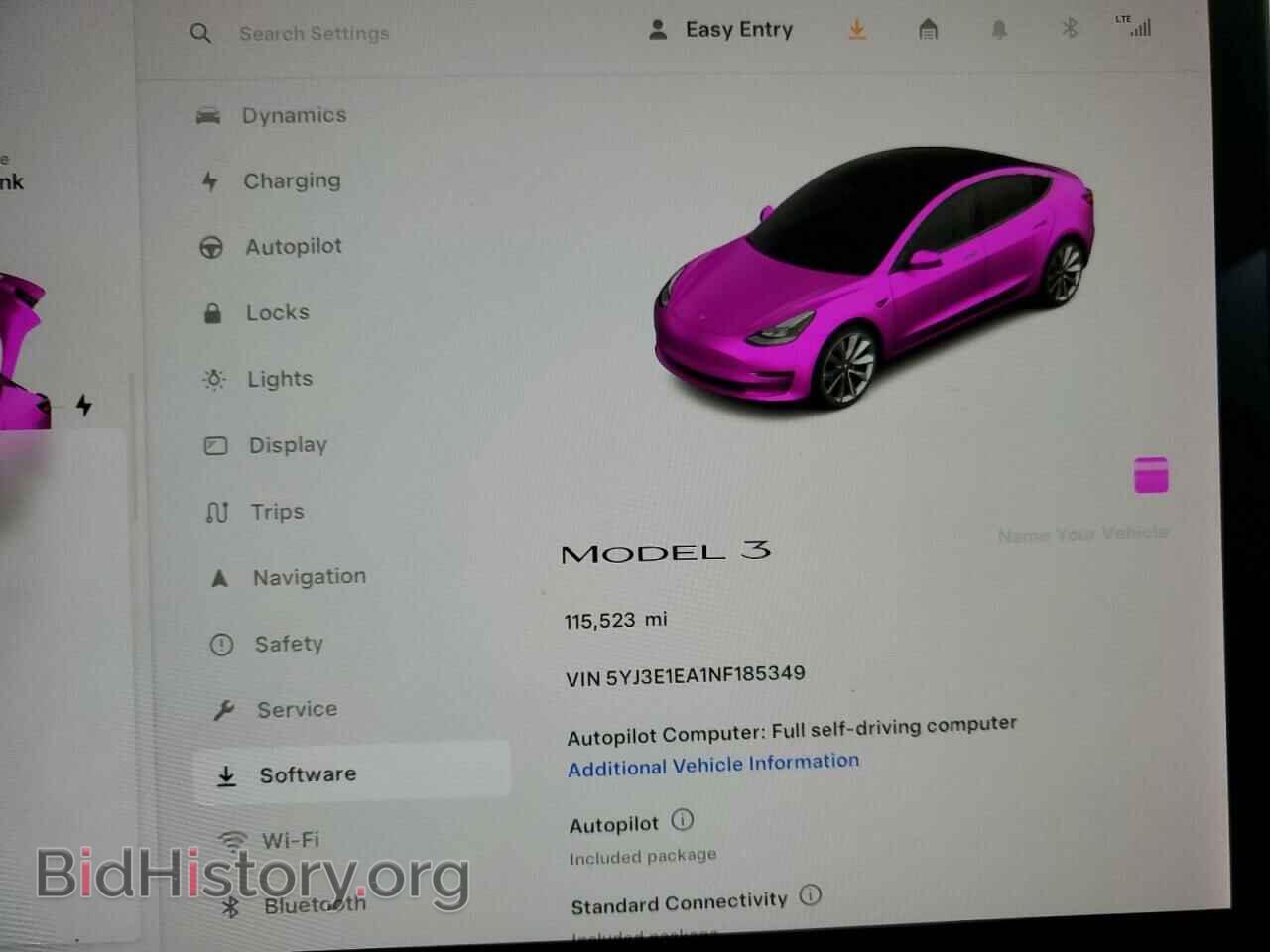 2022 TESLA MODEL 3 - VIN: 5YJ3E1EA1NF185349 - Фото 9