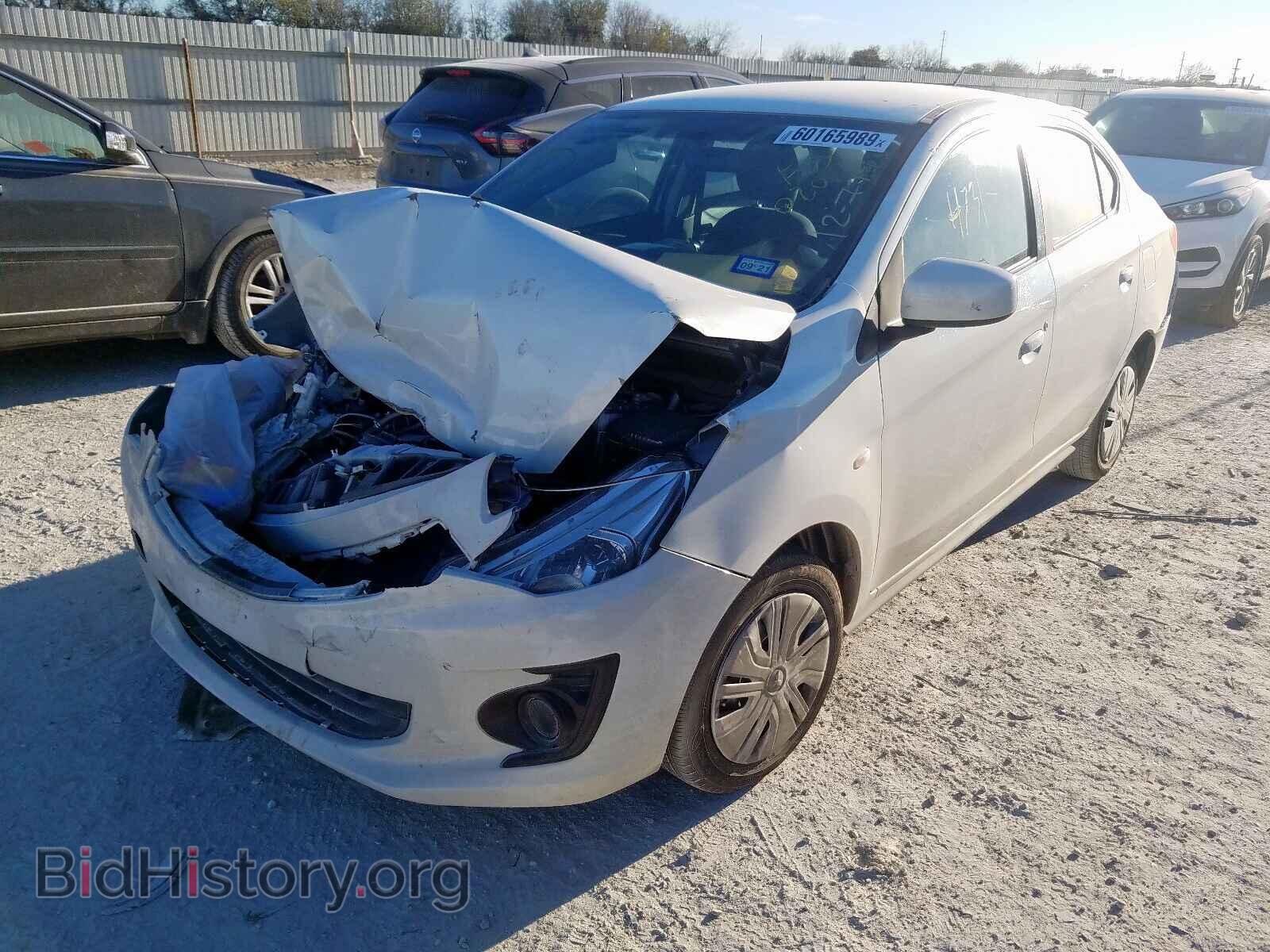 2019 MITSUBISHI MIRAGE - VIN: ML32F3FJ4KHF07020 - Фото 2