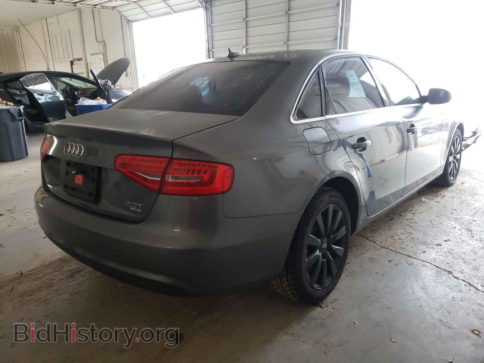 2013 AUDI A4 - VIN: WAUBFAFL6DA171718 - Фото 4