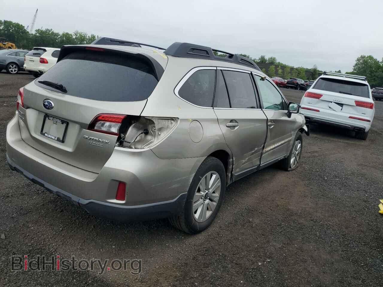 2015 SUBARU OUTBACK - VIN: 4S4BSACC1F3307341 - Фото 3
