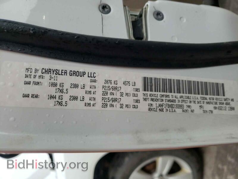 2011 Jeep COMPASS (VIN 1J4NF1FBXBD193993) — photo 10 of 10