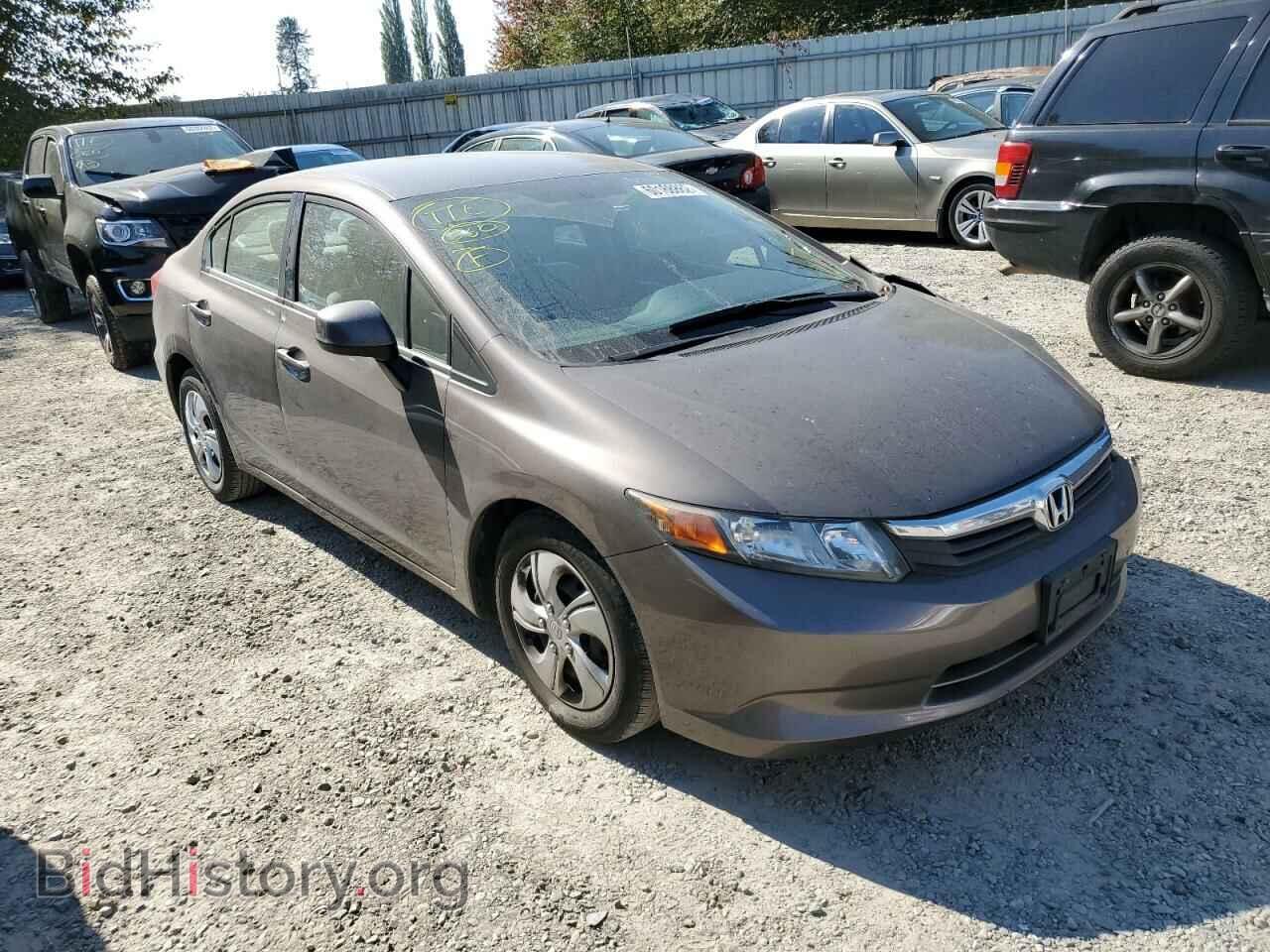 Фотография 2HGFB2F52CH517305 - HONDA CIVIC 2012