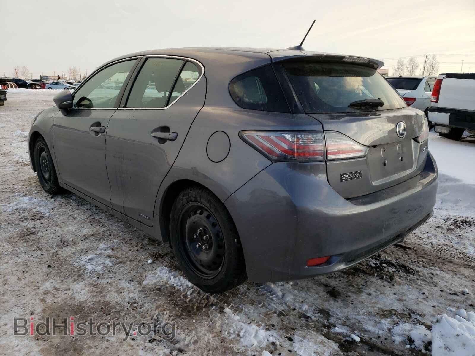 2012 LEXUS CT 200 - VIN: JTHKD5BH7C2087058 - Фото 3