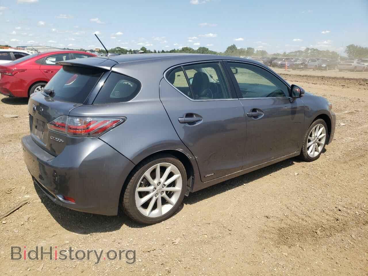 2013 LEXUS CT 200 - VIN: JTHKD5BH6D2169901 - Фото 3