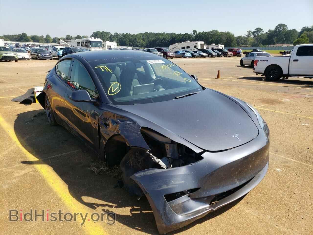 Photo 5YJ3E1EB9MF093137 - TESLA MODEL 3 2021