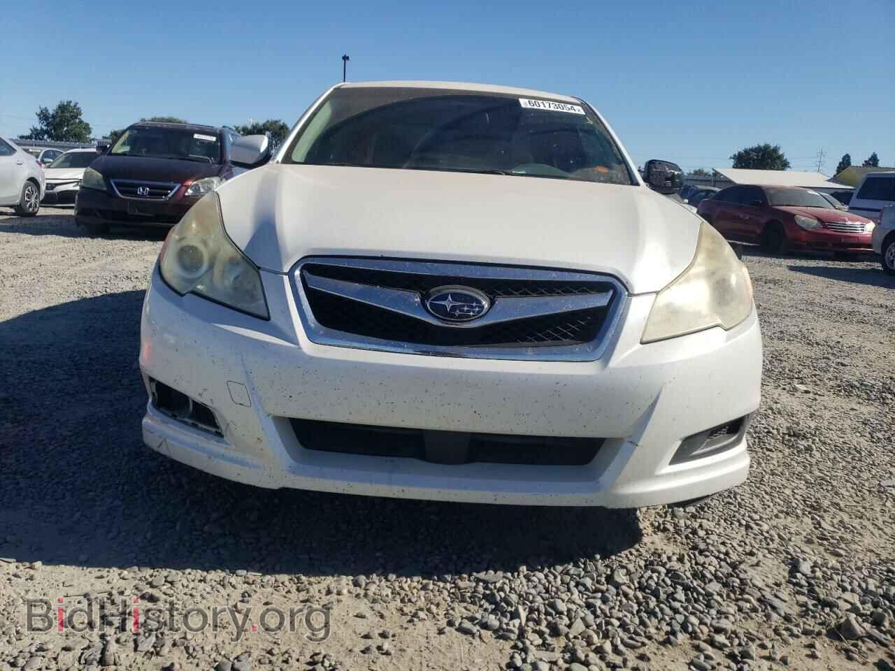 2010 SUBARU LEGACY - VIN: 4S3BMEA62A2211106 - Фото 5