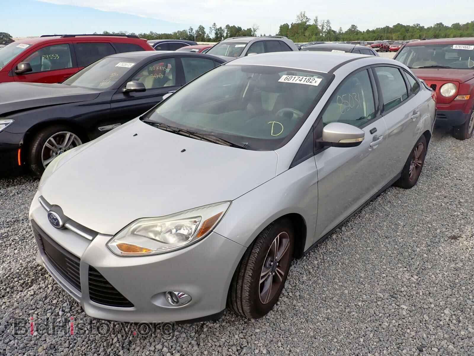 2014 FORD FOCUS - VIN: 1FADP3F28EL275683 - Фото 2
